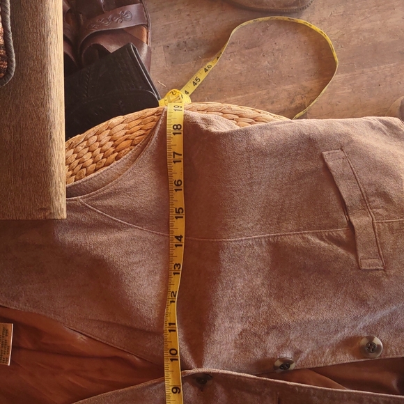 LL Bean Suede Vest - Picture 7 of 7